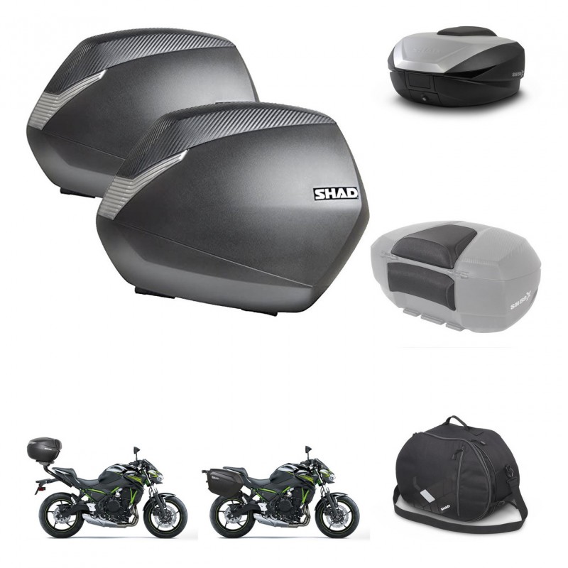SHAD Baul SH59 + soporte montaje maletas SH36 accesorios 59L KIT-458474