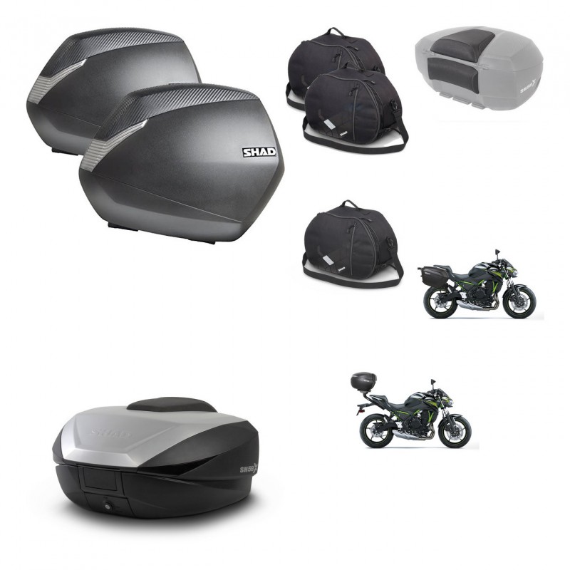 SHAD Baul SH59 + soporte montaje maletas SH36 accesorios 59L KIT-458475