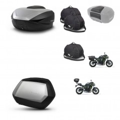 SHAD SH35 PREMIUM suitcases + mounting bracket SH59 trunk accessories 59L KIT-458478
