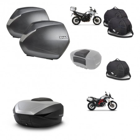 SHAD Baul SH59 + soporte montaje maletas SH36 accesorios 59L KIT-458481