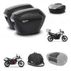 SHAD SH59 trunk + mounting bracket sh23 suitcases accessories 59L KIT-458482