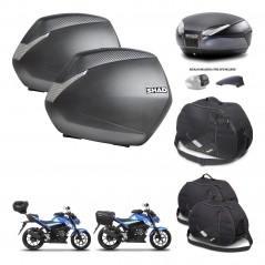 SHAD Baul SH48 tapa respaldo + soporte montaje maletas SH36 accesorios 49 L KIT-458495