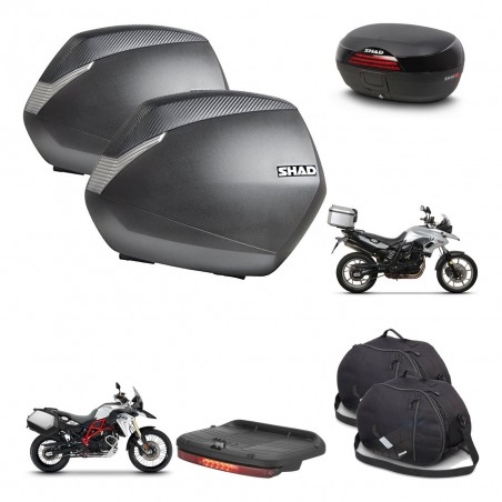 SHAD Baul SH46 + soporte montaje maletas SH36 accesorios 45 L KIT-458515