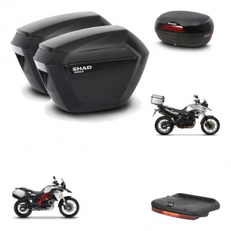 SHAD Baul SH46 + soporte montaje maletas sh23 accesorios 45 L KIT-458516