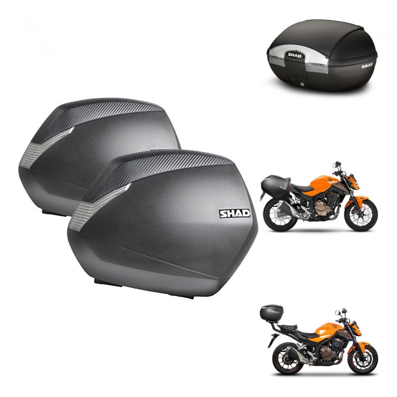 SHAD Baul SH45 + soporte montaje maletas SH36 KIT-458539