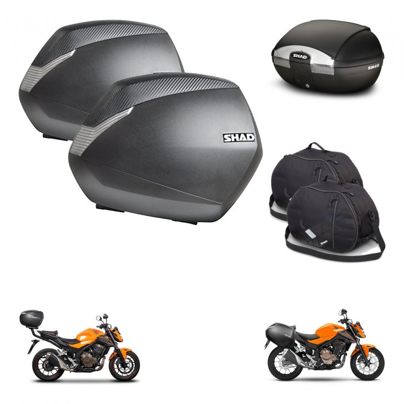 SHAD Baul SH45 + soporte montaje maletas SH36 accesorios KIT-458540