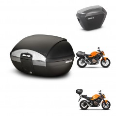SHAD Maletas sh23 alu + soporte montaje baul SH45 KIT-458544
