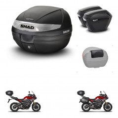 SHAD SH23 suitcases + mounting bracket SH29 trunk accessories KIT-458634