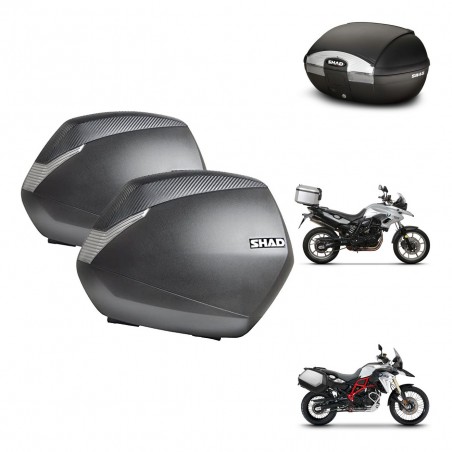 SHAD Trunk SH45 + mounting bracket SH36 suitcases KIT-458678