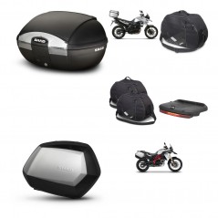 SHAD SH35 PREMIUM suitcases + mounting bracket SH45 trunk accessories KIT-458694
