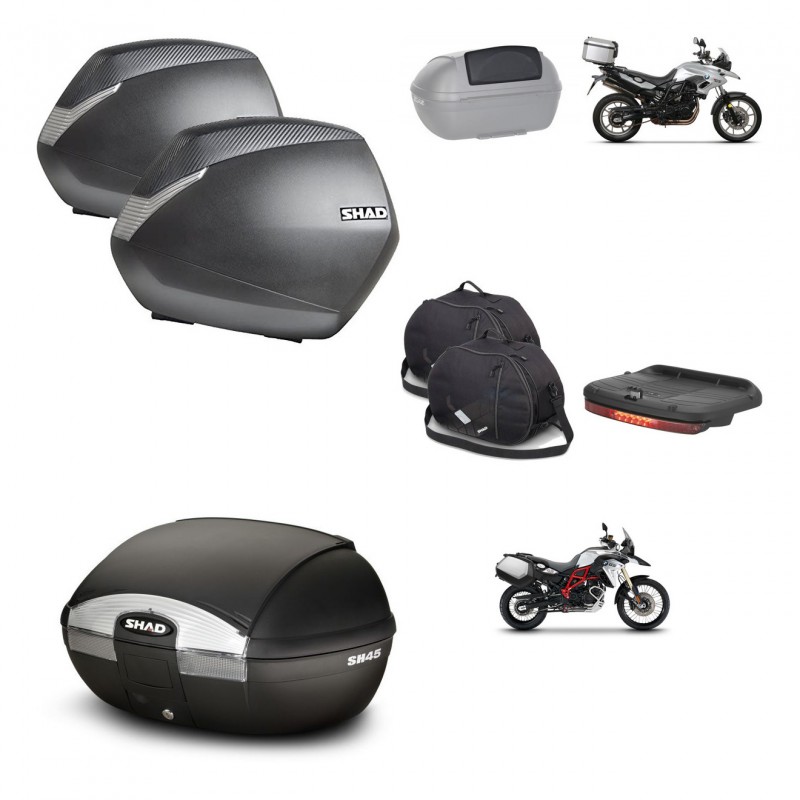SHAD Baul SH45 + soporte montaje maletas SH36 accesorios KIT-458703