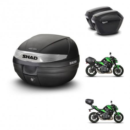 SHAD Maletas sh23 + soporte montaje baul SH29 KIT-458759