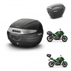 SHAD Maletas sh23 alu + soporte montaje baul SH29 KIT-458760
