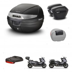 SHAD Maletas sh23 + soporte montaje baul SH29 accesorios KIT-458802