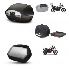 SHAD SH35 PREMIUM suitcases + mounting bracket SH45 trunk accessories KIT-458828