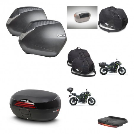 SHAD Baul SH46 + soporte montaje maletas SH36 accesorios 45 L KIT-458832