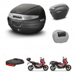 SHAD Maletas sh23 alu + soporte montaje baul SH29 accesorios KIT-458864