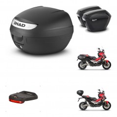 SHAD Maletas sh23 + soporte montaje baul SH26 accesorios KIT-458879