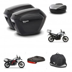 SHAD SH59 trunk + mounting bracket sh23 suitcases accessories 59L KIT-458924