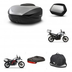 SHAD SH35 PREMIUM suitcases + mounting bracket SH59 trunk accessories 59L KIT-458925