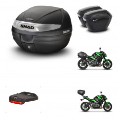 SHAD SH23 suitcases + mounting bracket SH29 trunk accessories KIT-458955