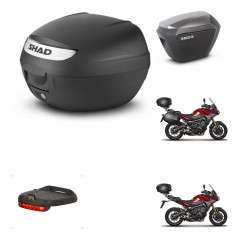 SHAD SH23 alu suitcases + mounting bracket SH26 trunk accessories KIT-458982