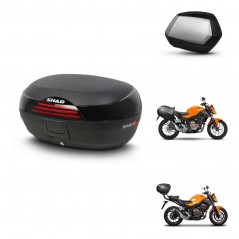 SHAD Maletas SH35 PREMIUM + soporte montaje baul SH46 45 L KIT-458988