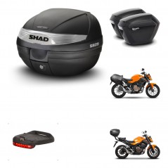 SHAD Maletas sh23 + soporte montaje baul SH29 accesorios KIT-459052