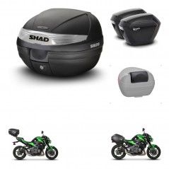 SHAD Maletas sh23 + soporte montaje baul SH29 accesorios KIT-459095