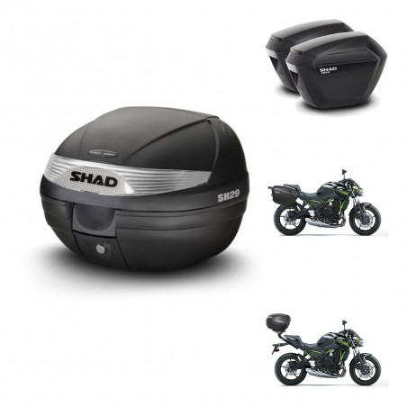 SHAD Maletas sh23 + soporte montaje baul SH29 KIT-459122