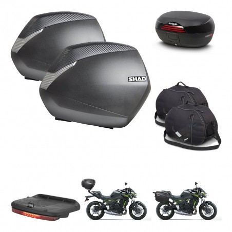 SHAD Baul SH46 + soporte montaje maletas SH36 accesorios 45 L KIT-459139