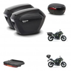 SHAD SH46 trunk + mounting bracket sh23 suitcases accessories 45 L KIT-459140