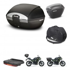 SHAD Maletas sh23 alu + soporte montaje baul SH45 accesorios KIT-459158