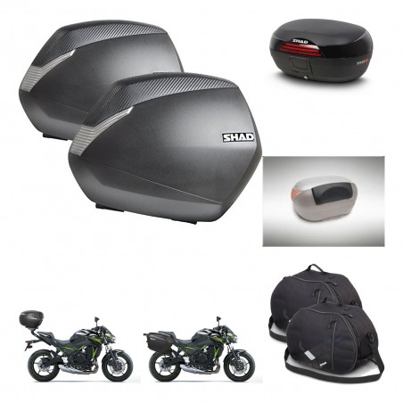 SHAD Baul SH46 + soporte montaje maletas SH36 accesorios 45 L KIT-459254