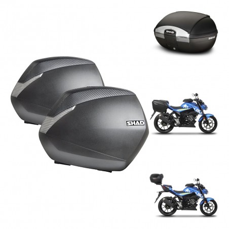 SHAD Baul SH45 + soporte montaje maletas SH36 KIT-459296