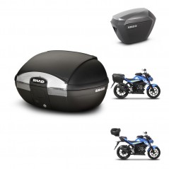 SHAD Maletas sh23 alu + soporte montaje baul SH45 KIT-459301