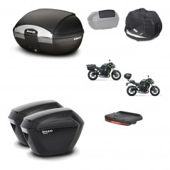 SHAD SH23 suitcases + mounting bracket SH45 trunk accessories KIT-459304
