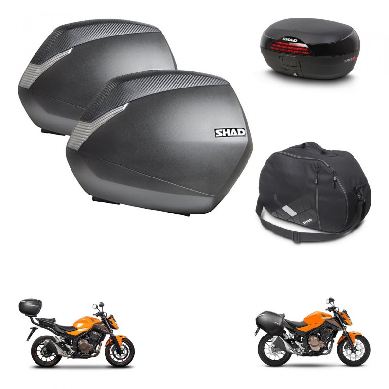 SHAD Baul SH46 + soporte montaje maletas SH36 accesorios 45 L KIT-459349