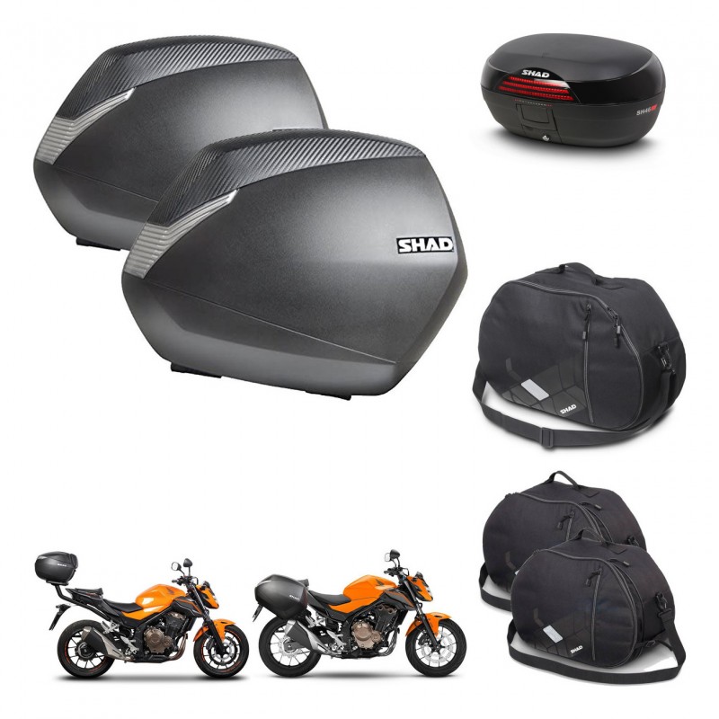SHAD Baul SH46 + soporte montaje maletas SH36 accesorios 45 L KIT-459350
