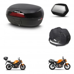 SHAD SH35 PREMIUM suitcases + mounting bracket SH46 trunk accessories 45 L KIT-459352