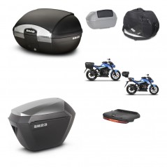 SHAD Maletas sh23 alu + soporte montaje baul SH45 accesorios KIT-459360