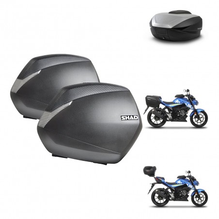 SHAD Baul SH59 + soporte montaje maletas SH36 59L KIT-459361