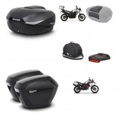 SHAD Maletas sh23 + soporte montaje baul SH58 accesorios KIT-459417