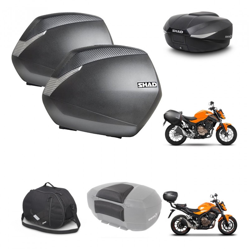 SHAD Baul SH58 + soporte montaje maletas SH36 accesorios KIT-459421