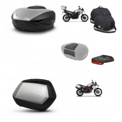 SHAD SH35 PREMIUM suitcases + mounting bracket SH59 trunk accessories 59L KIT-459437