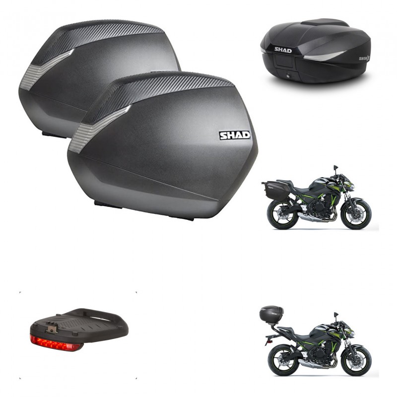 SHAD Baul SH58 + soporte montaje maletas SH36 accesorios KIT-459448