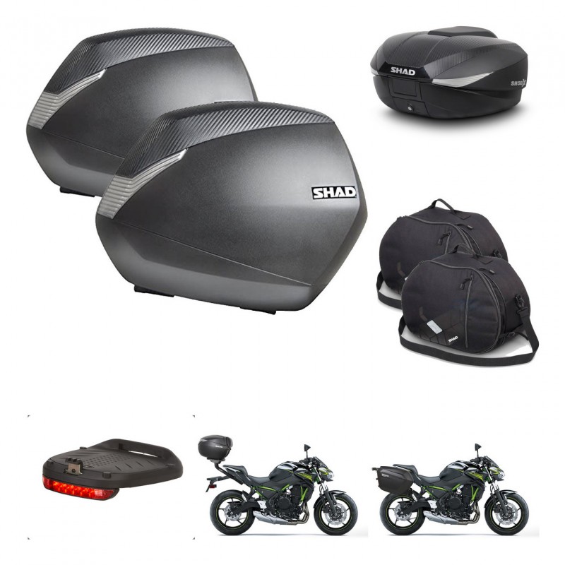 SHAD Baul SH58 + soporte montaje maletas SH36 accesorios KIT-459449
