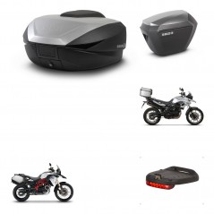 SHAD SH23 alu suitcases + mounting bracket SH59 trunk accessories 59L KIT-459461