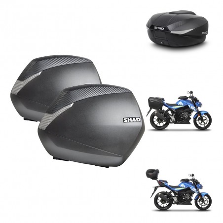 SHAD Baul SH58 + soporte montaje maletas SH36 KIT-459470