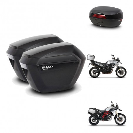 SHAD Baul SH46 + soporte montaje maletas sh23 45 L KIT-459529
